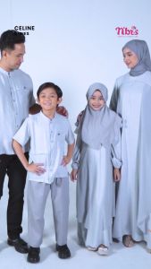 NIBRAS RAYYA SERIES TERBARU COUPLE KELUARGA 2025 CELLINE GREY