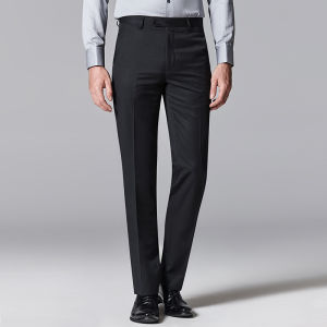 Wool Business Straight Trousers for Men