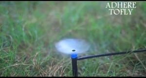 10 Que Cắm Béc Tưới Gốc Xòe 360 Độ - Dài 30Cm 0-80L/H Bán kính 0-10m - Loại 1 - Béc Tưới Xòe