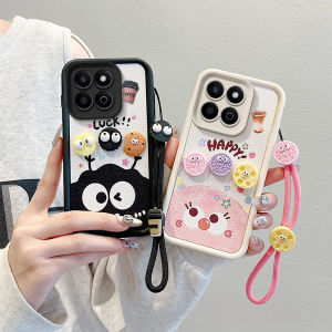 Honor X7C 4G/5G Silicone Protective Case Anti-Fall with Airbag Soft Creative Cartoon Style Male Female Couple Cute New Model
