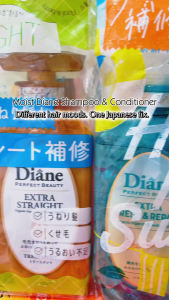 Moist Diane Shampoo & Conditioner 450ml Japanese Hair Care Deep Repair Smooth Hair Frizz Control Damaged Hair Moisturizing Hair Care Imported from Japan Made in Vietnam Free Foam Maker