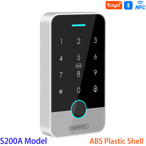 Waterproof Bluetooth Tuya APP Fingerprint Access Controller Standalone RFID Keyboard Touch Keypad 13.56MHz Door Opener System