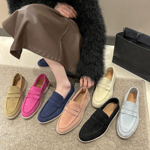 DIANCHA | Breezy Loafer Shoes British Style Round Toe Slip-on