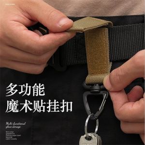 Outdoor Tactical Backpack D-Ring Keychain Single Point Triangle Buckle 360 Degree Rotating Carabiner Multi-Functional Climbing Clip