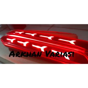 Lampu Led Bumper Belakang Innova Lama 2004-2015 Reflektor Innova Grand Panah