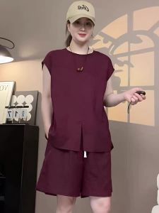 Fashion Comfort Womens Short Sleeve Shirt and Shorts Set