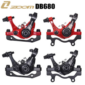 ZOOM Hợp Kim Nhôm Xe Đạp MTB Thắng Đĩa Đường Núi MTB Xe Đạp Cơ Kẹp Phanh Phanh Đĩa Xe Đạp Đôi Phanh