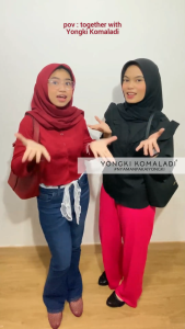 YONGKI KOMALADI MADELAINE FLATSHOES OL-EJM-803 - HITAM/KREM/SALEM/PUTIH