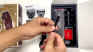 Alat Mesin Cukur Kemei PG2600 Digital LCD Professional Hair Clipper Trimmer Cordless