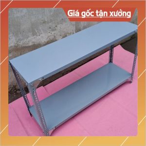 Kệ sắt V lỗ bậc thang GẮN BÁNH XE KHUNG V3 x 3cm ( 3 bậc ) Mâm Sắt rộng 40cm x Chiều dài và chiều cao nhiều kích thước