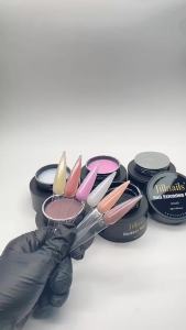 Jillnails Gel Nail Builder 50g Nude Milky White Pink Self Leveling Medium Gel for Nails Extension Building
