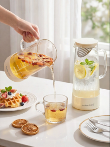 COOKER KING | Tea Brewing Glass Water Cup Large Capacity