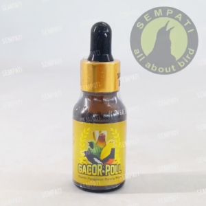 SEMPATI FREE GANTUNGAN BUAH Gacor Poll Gacorpoll 15ml Vitamin Penggacor Burung Kicau Burung Murai Kacer Kenari Lovebird Cucak Ijo Cendet Pentet Ciblek Pleci Anis Jalak Suplemen Doping Obat Gacor Burung Kicauan