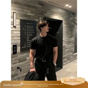 Ice Feel Mens White Summer Short Sleeve T-Shirt Sport Wear