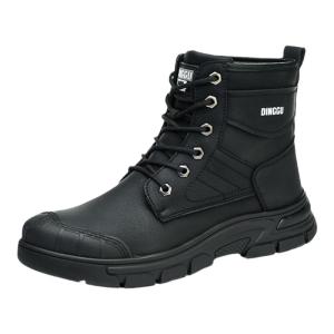 CHIJIU | Puncture-resistant Insulated Anti-slip Safety Work Shoes High-top Winter Warm
