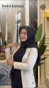 READY !!!!! Journey Scarves Jilbab Polos Indra Kanaya Terbaru September 2025 Exslusive Anniversary