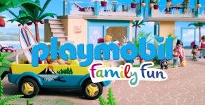 Playmobil 70439 Beach hotel Tourists with ATM บีชโฮเทล นักท่องเที่ยวพร้อมตู้ ATM