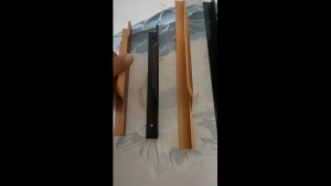 Thickened Modern Cupboard Handle Black Gold Invisible Cabinet Door Handle/Long Wardrobe Door for Kitchen Bedroom