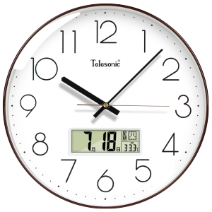 Silent No-drilling Modern Simple Wall Clock