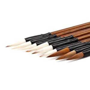 MEILINHANGUANG | Beginner Calligraphy Set Multiple Brushes for Regular Cursive Clerical Scripts and Chinese Painting