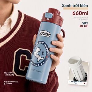 HOOMEY | Ly Di Động Giữ Nhiệt Dung Lượng Lớn