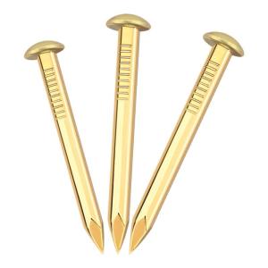 JINJUNTAI | Mini Gold Round Head Brass Nails