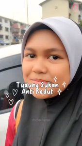 Tudung Sports Mossecrepe Piping Awning Scuba | Tudung Sukan Viral Murah | Sport Hijab | Tak Payah Gosok