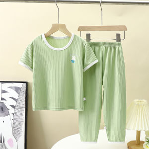 Summer Lightweight Childrens Short Sleeve Set
