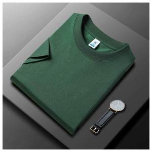 Romon Antibacterial Ice Silk Short Sleeve T-Shirt for Boys Summer Sport Casual Clothes Youthful Breathable Standard Fit Tee