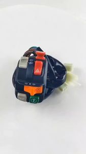 Motorcycle Mini Driving Lights Full Set Universal Dual Color with Domino Honeywell Switch V2 For Nmax Signal Light Switch