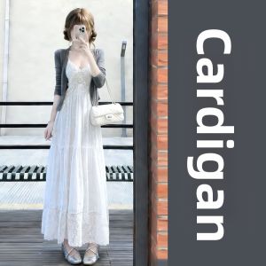 Karrar betsey | Pure Elegant Hollowed Out Flower Lace-up Maxi Dress