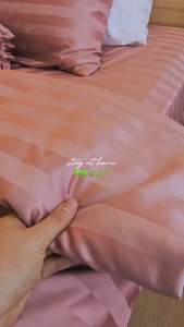 ชุดผ้าปูที่นอน Soul Sleep - Soft Pink Collection (แบบรวมผ้านวม)