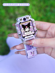 สายนาฬิกาผ้าถักแบบพิมพ์ลายการ์ตูนใหม่สำหรับ Z10 Z9 Z8 รุ่นเยาวชน Z7A/Z6/D2/D5/U5/Q3 สายแขนสำรอง Z11 ฝาป้องกันแบบพิมพ์ลาย