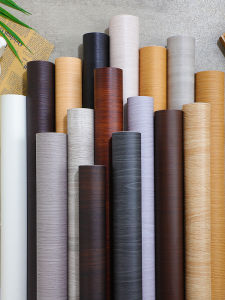 KEERMAN | Thick Waterproof Wood Grain Self-Adhesive Decorative Film PP Material
