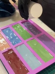 8 Cavity Rectangle Silicone Mould