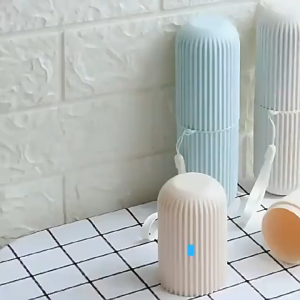 [Little B House] Travel Toothbrush Storage Cup Toiletries Toothpaste Storage Case 牙刷收纳盒 Bekas Berus Gigi - TV23