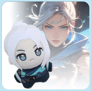 ตุ๊กตา VALORANT เจ็ตต์ ขนาด 10 ซม. ของเล่นคุณภาพสูง ตุ๊กตาการ์ตูน อนิเมะ คอสเพลย์ ของเล่นบีบมีเสียง