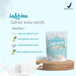 SABUN SSO SABRINA PEMUTIH BADAN - Sabun Susu Sereh Pemutih Badan BPOM ORIGINAL