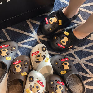 MONLEYTA | Home Slippers Indoor Anti-Slip EVA Large Size Mens Outdoor Wear Womens Summer Soft Bottom Comfortable Feeling Slippers