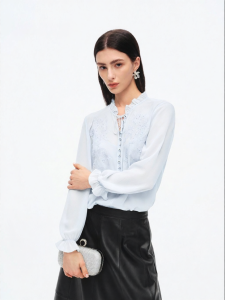 Koradior | Elegant Embroidered Shirt Design