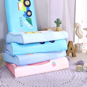 Kids Cartoon Soothe Natural Latex Pillow Baby Neck Guard Bedding Pillow Bantal Budak Latex 泰国乳胶枕