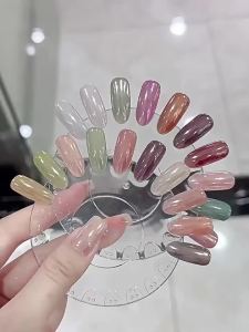 Bột Nhũ Móng Tay Aurora Chrome 0.5g/Hũ Màu Trắng Ngọc Trai Sáng Bóng Hiệu Ứng Gương Ánh Trăng Dùng Cho Trang Trí Móng