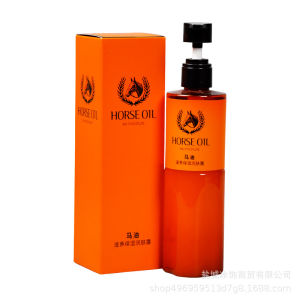 Four Seasons Beauty Horse Oil Moisturizing Skin Lotion Body Milk Men Women Facial Skincare Cream Smooth Hydrating Essence