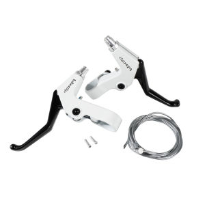 Bike Accessories Bicycle Pull Cable Brake Handle Aluminum Alloy Bike Brake Levers Fit Folding Bike / Brompton / Childrens bike