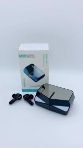 M28 permainan alat dengar TWS earphone tanpa wayar Bluetooth latency rendah led pintar paparan stereo kalis air sentuh earbuds dengan mikrofon zweicx