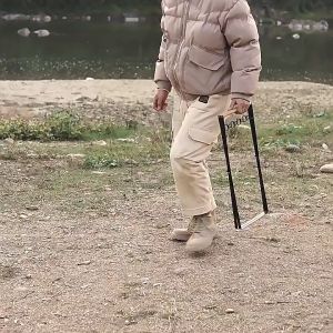 Disposable Portable Rubbish Camping Trash Holder Stand Space-saving Storage Rack Portable Bin Organiser