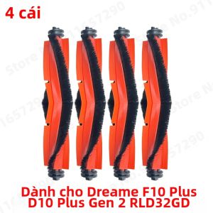 Bộ Phụ Kiện Máy Hút Bụi Dreame F10 Plus / D10 Plus Gen 2 RLD32GD: Chổi Chính Chổi Phụ Bộ Lọc HEPA Khăn Lau Túi Đựng Bụi