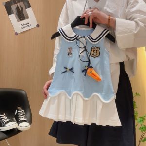 Judy Bunny Zootopia Childrens Clothing Princess Dress Set