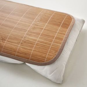 Vỏ Gối Tre Lụa Băng Mùa Hè Mát Mẻ Cho Một Người Dùng Chất Liệu Vải Sợi Tre Chống Tĩnh Điện Có Thể Giặt Được Màu Trơn
