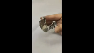 Bát inoxgối bắt tườngtreo rèmtủ quần áo-có vít đi kèm